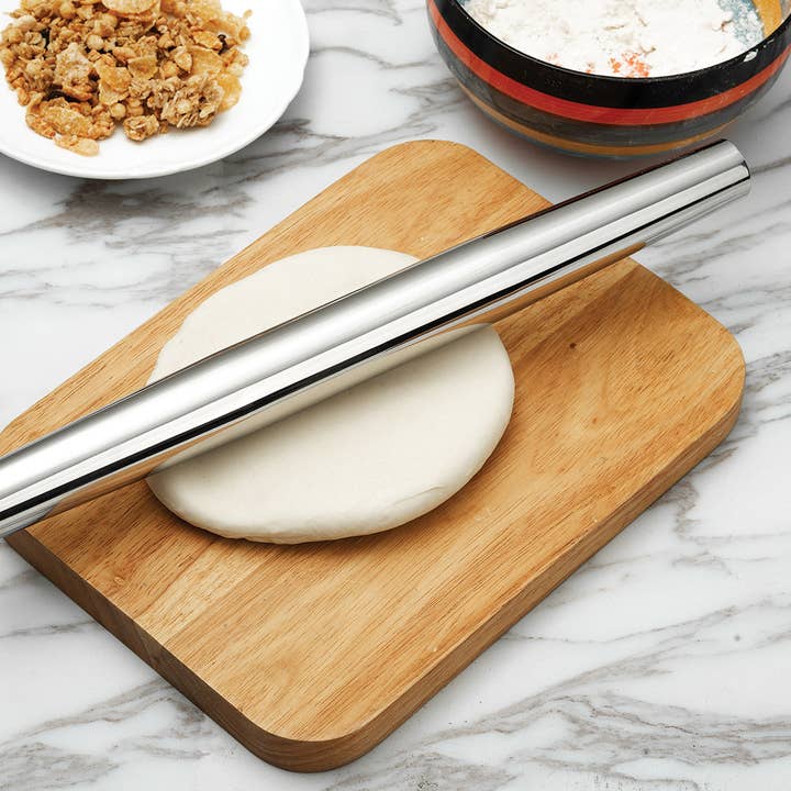 Fox Run Brands - Wholesale Rolling Pin - Fox Run Stainless Steel French Rolling Pin, Tapered, 18"