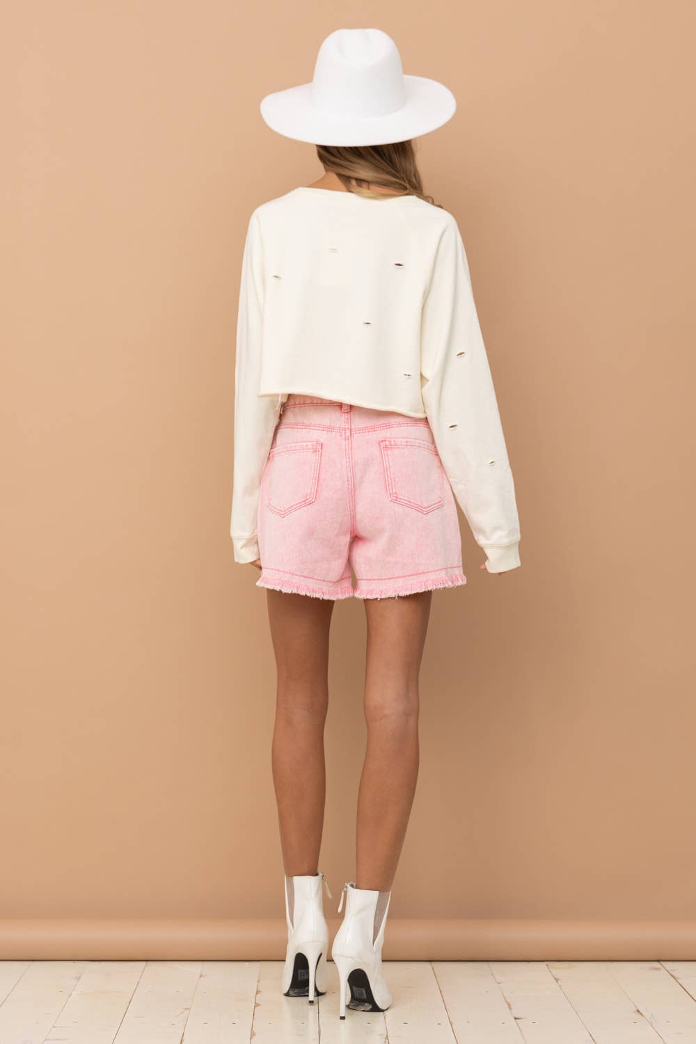 Blue B – Engroshandel Grafisk Sweatshirt - Dame – 32315T - Fransk Terry afgrøde spil dag besat sweatshirt13