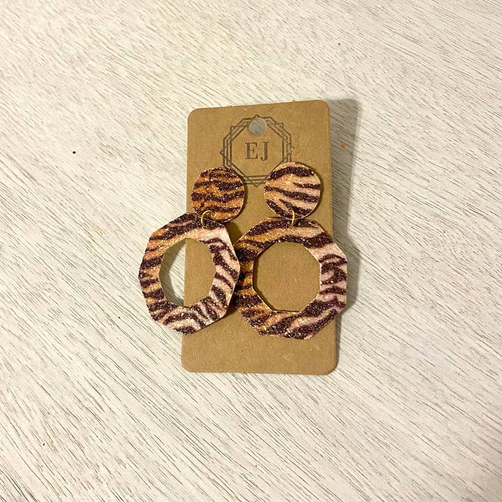 Elizabeth James Artisan Jewelry - Wholesale Dangle Earrings - The Rayas Gameday Dangle Earrings6