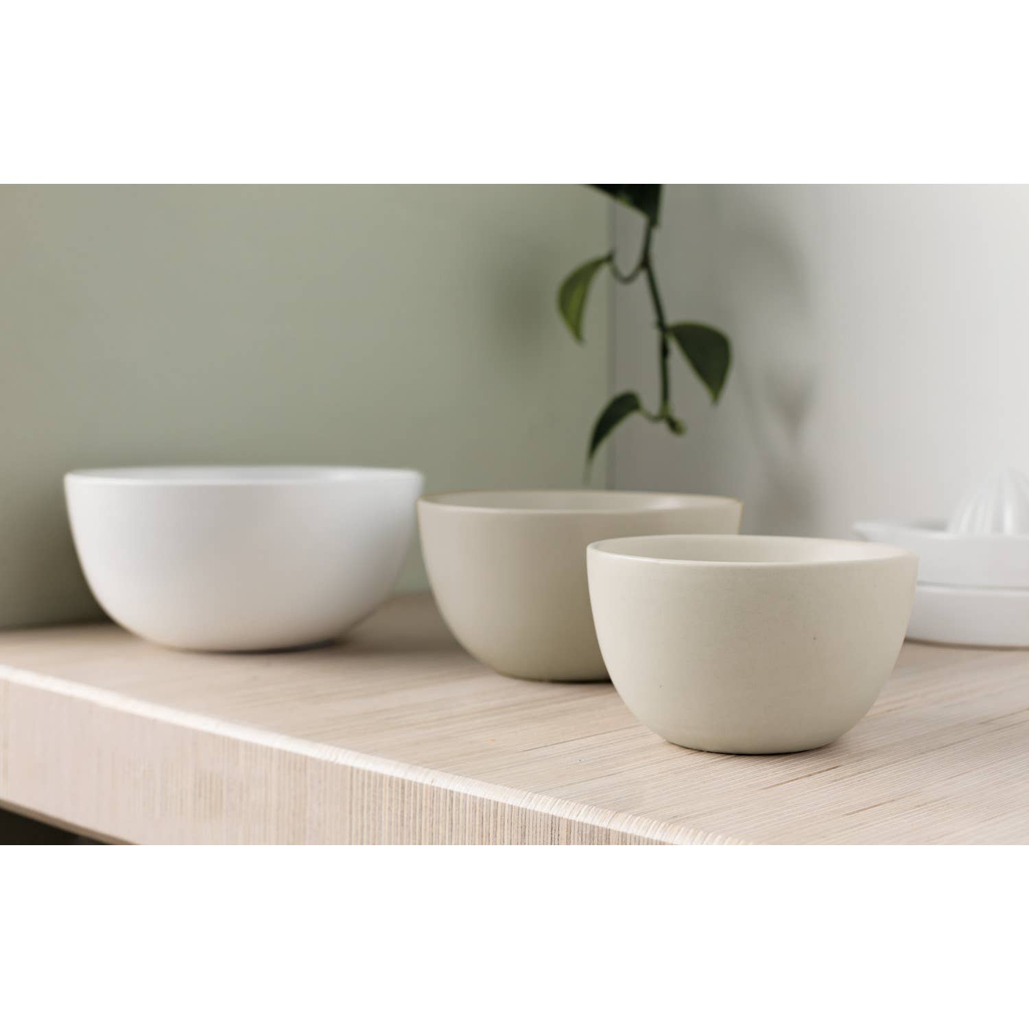 Now Designs by Danica - Wholesale Bowl - Matte White Prep Bowl Set of 37