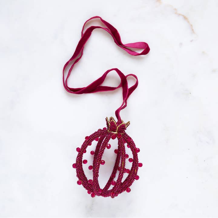 Adara Rituals - Wholesale Ornament - Delia Pomegranate Bauble