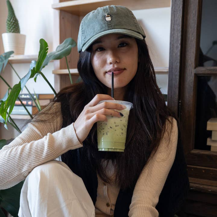 The Hungry Sloth - Wholesale Baseball cap – Unisex - Coffee Embroidered Hat9