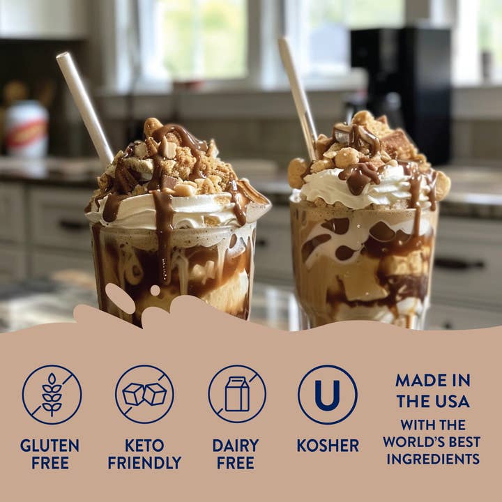 Jordan's Skinny Mixes - Wholesale Flavored Syrup - Sugar Free Peanut Butter Cup Syrup4