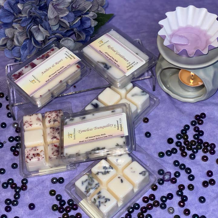 Zenful Flames Candle Co. – wholesale Doftvax – Zenful Flora samling vax tårtor3
