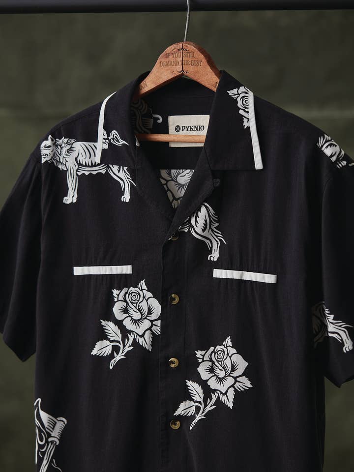 Pyknic - Wholesale Button Down Shirt - Unisex - Pasta La Vista Italian Food Casual Button Up Shirt Men Women7