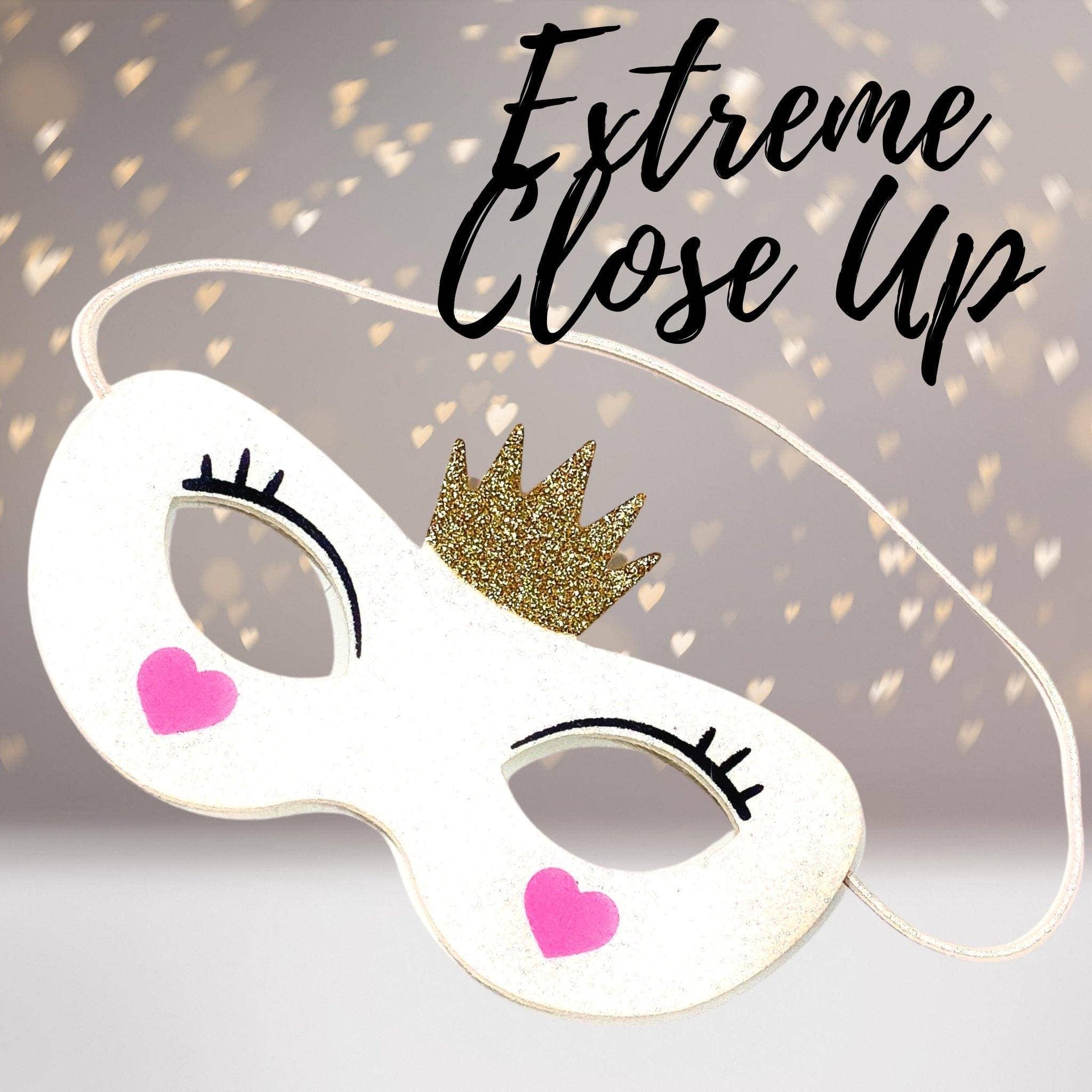 Chicky Chicky Bling Bling - Wholesale Costume - Kids - Fairy Princess Costume Costume Mask, Glittering Unicorn Costume Mask2