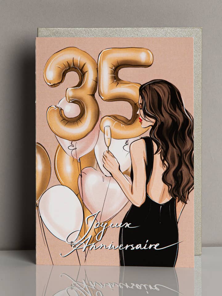 Geburtstagskarte Alles Gute zum Geburtstag(35) für den Großhandel von MonArtBuro