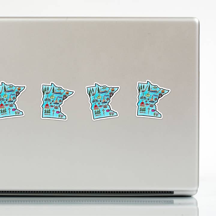 Kevin & Kaia - Wholesale Sticker - Minnesota Activities - Sticker3