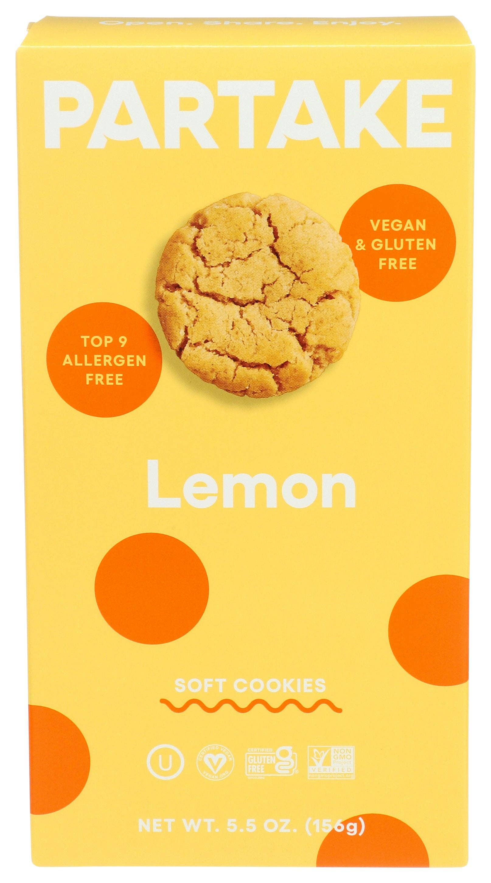 Everyday Supply Co - Wholesale Cookie - PARTAKE FOODS COOKIES SOFT BAKED LEMON - Case of 60