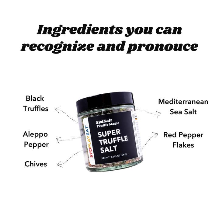 SydPlayEat – Engroshandel Salt – Supertrøffel Krydderisalt - SydSalt Truffle Magic2