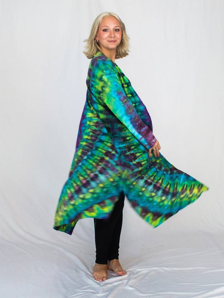 Soul Shine Maine - Wholesale Kimono - Women's - The Duster | Technicolor Lime