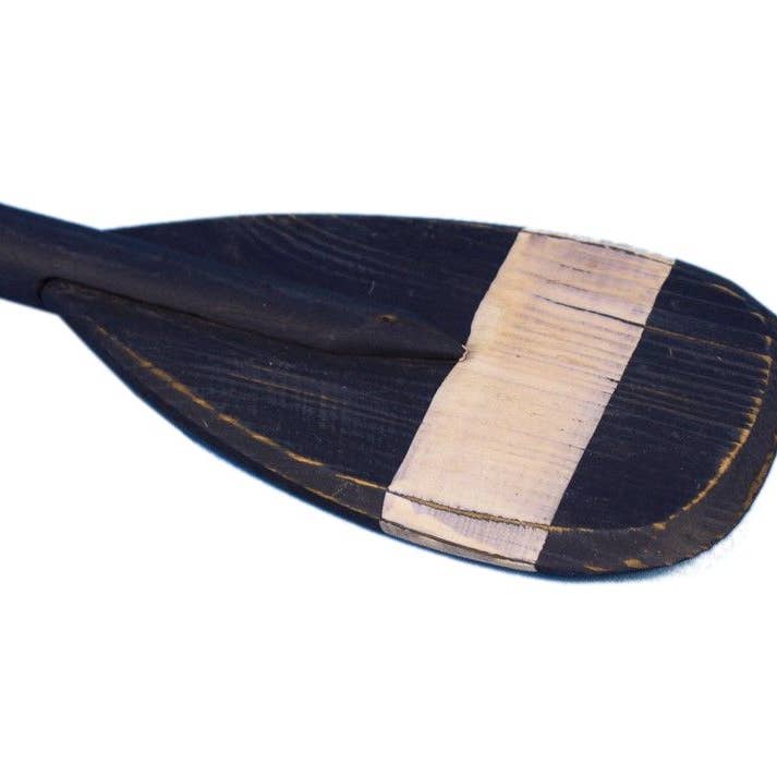 Pembrook Decorative Rowing Boat Paddle with Hooks 24" for wholesale by Hampton Nautical