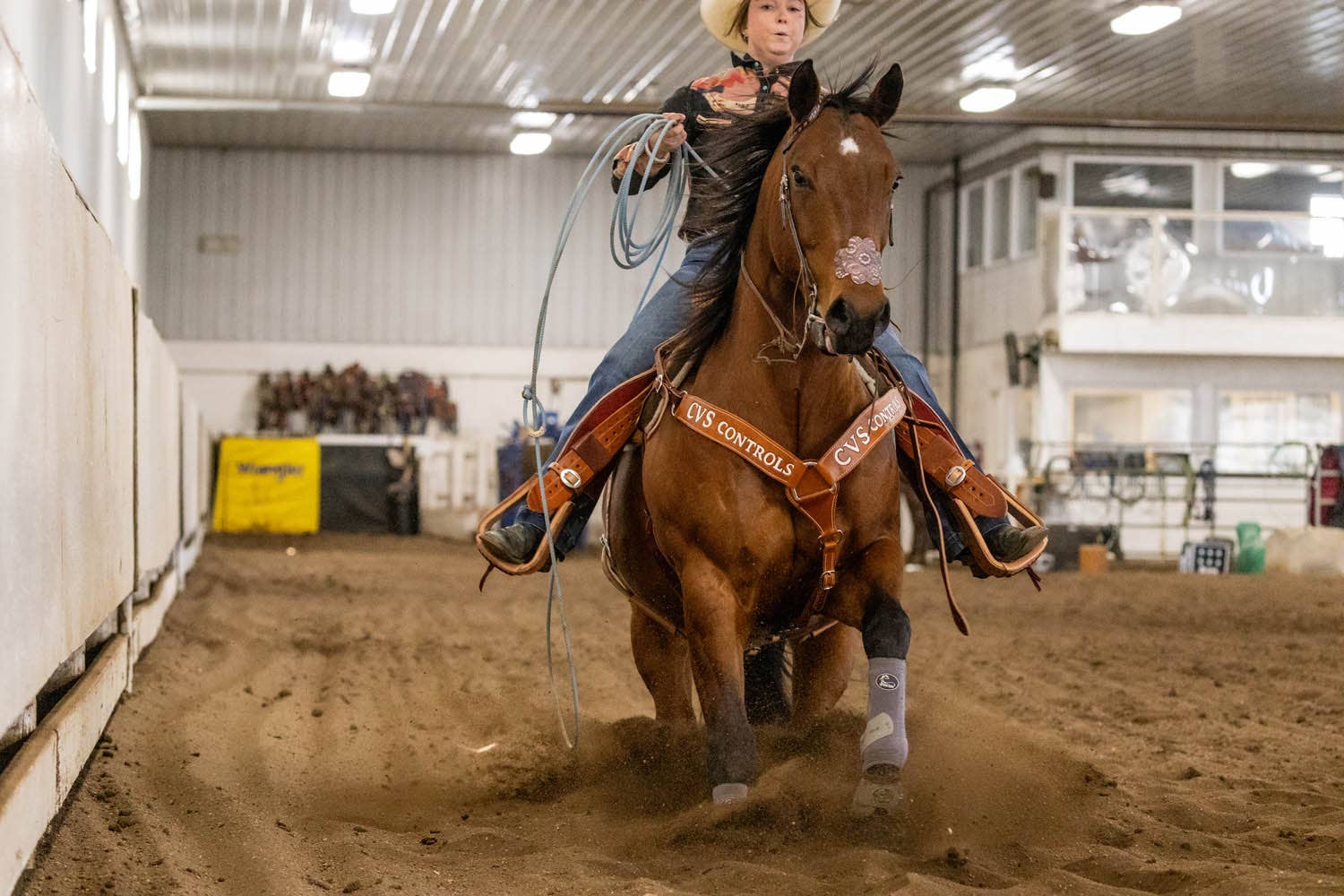 EquiBreathe™ - Vente Équipement d’équitation - EquiBreathe™ Patch Nasal Équin - Cuir Outilé2