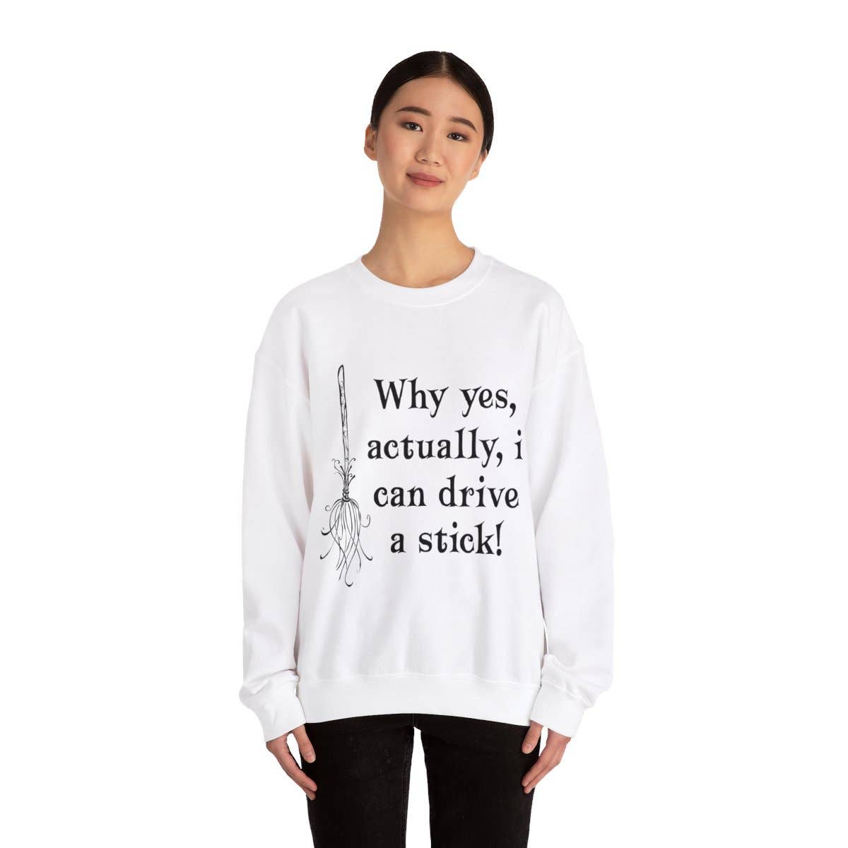 L&L T-Shirt Company - Wholesale Graphic Sweatshirt - Unisex - Unisex - Yes I Can Drive A Stick4