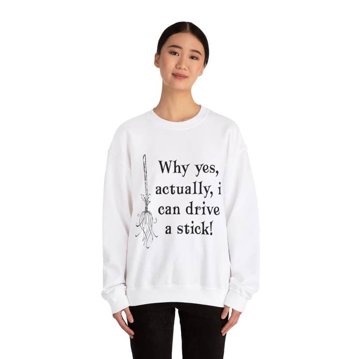 L&L T-Shirt Company - Wholesale Graphic Sweatshirt - Unisex - Unisex - Yes I Can Drive A Stick4