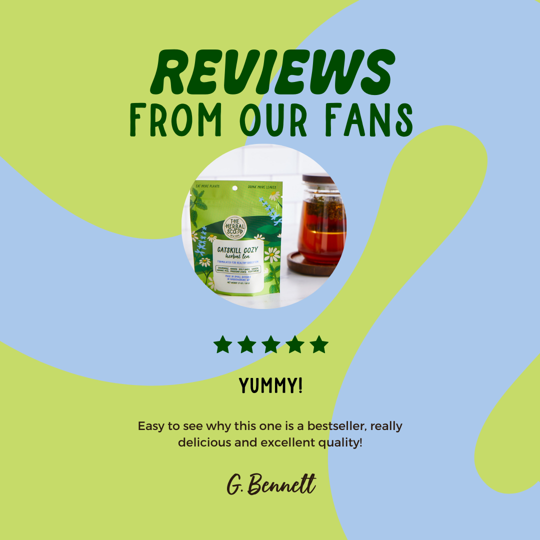 The Herbal Scoop - Wholesale Loose Tea - Catskill Cozy Herbal Tea Blend2