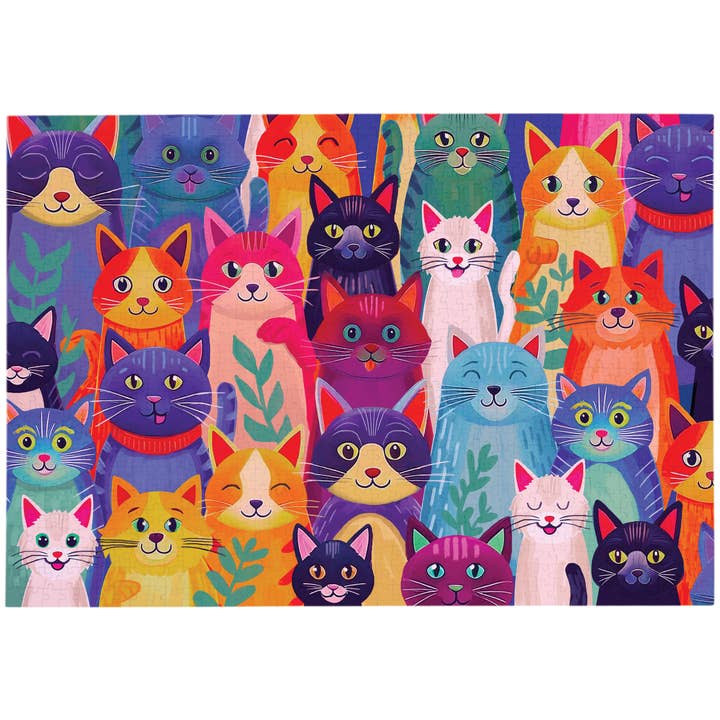 "Crazy about Cats" 1000 piece Puzzle for wholesale by Gift & Garden by Carson