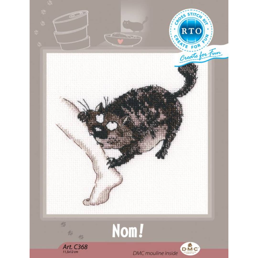 RTO&Collection D'Art (RTO Baltic OU) - Wholesale Embroidery/Cross Stitch Supplies - Cross Stitch Kit RTO Counted Nom! C3681