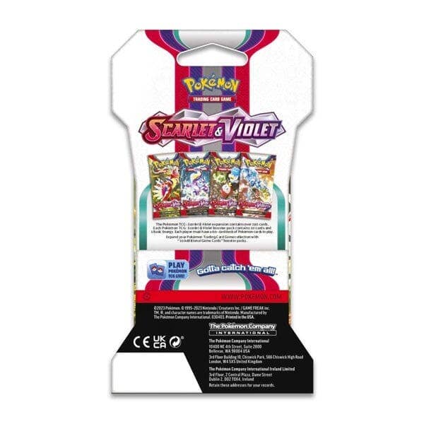 Showcase - Wholesale Card Game - Pokémon TCG: Scarlet & Violet Booster Sleeve | Ships Assorted