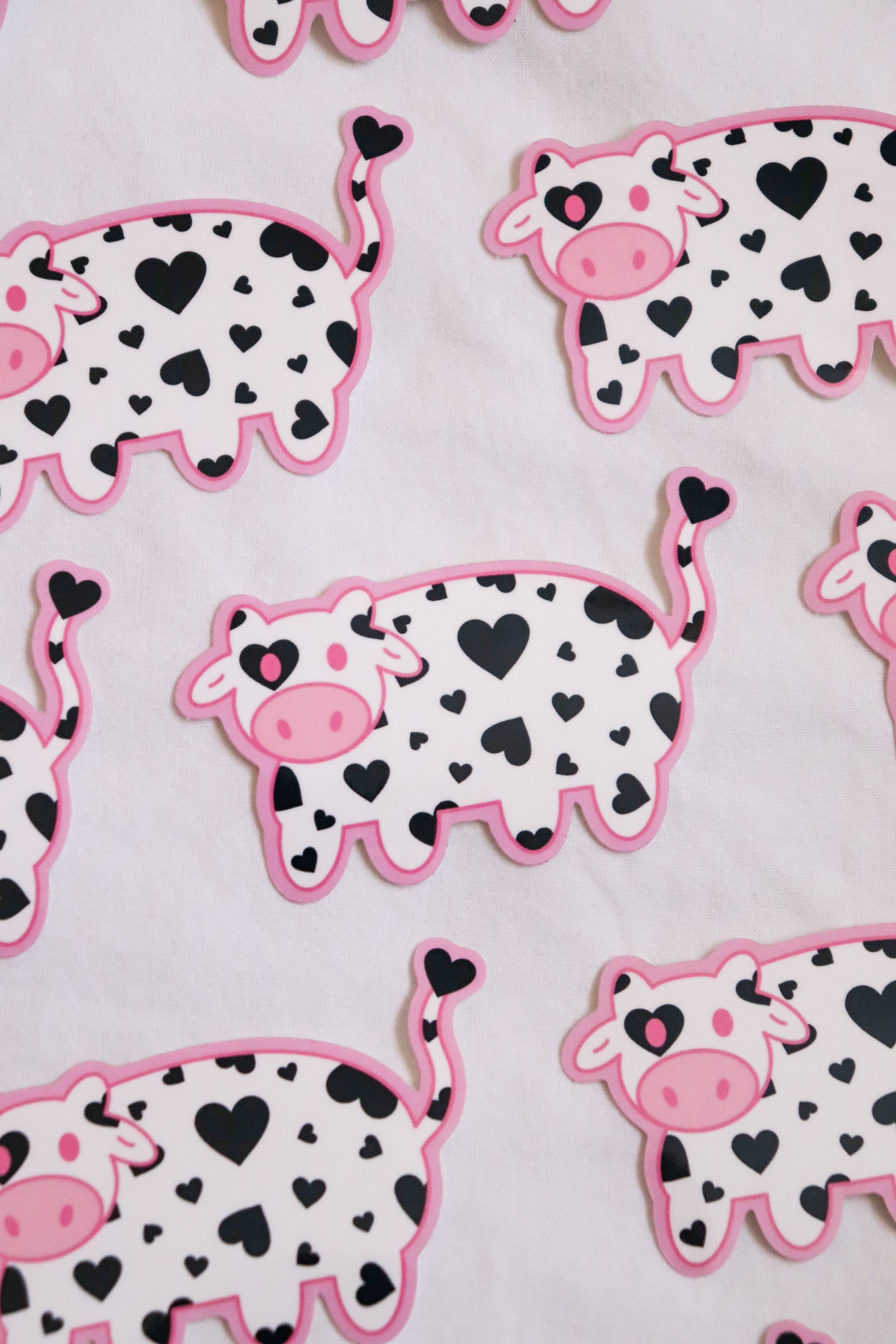 Day Dreamer Studios - Wholesale Sticker - Lovely Cow | Glossy Waterproof Vinyl Sticker6