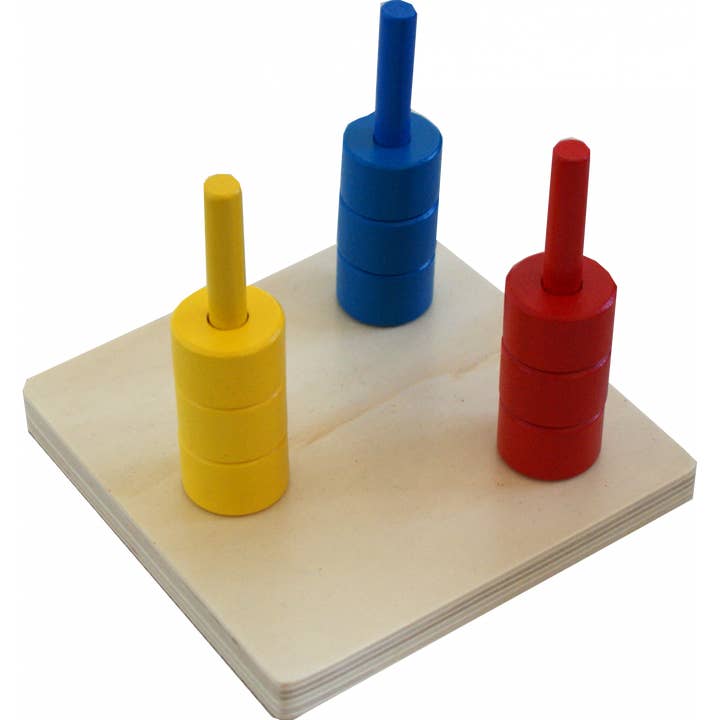 MaMontessoriBox - Träkulringar för motorik och färgträning för wholesale av MaMontessoriBox