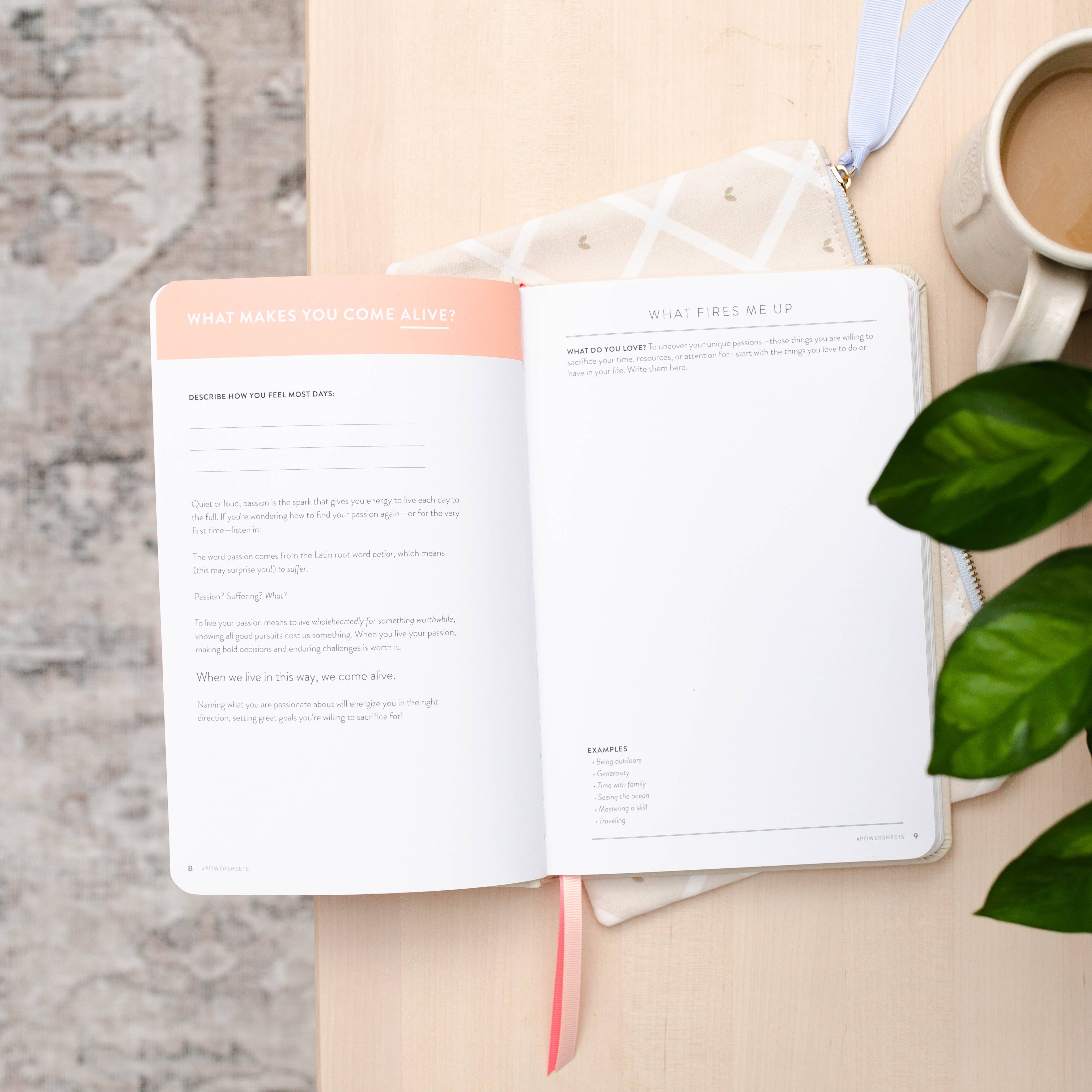 Cultivate What Matters - Wholesale Planner - 90-Day PowerSheets® Goal Planner | Natural Linen1