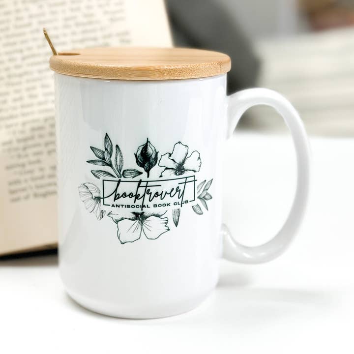Booktrovert, Funny Mug, Coffee Mug Book Lover Gift for wholesale by A House of Books