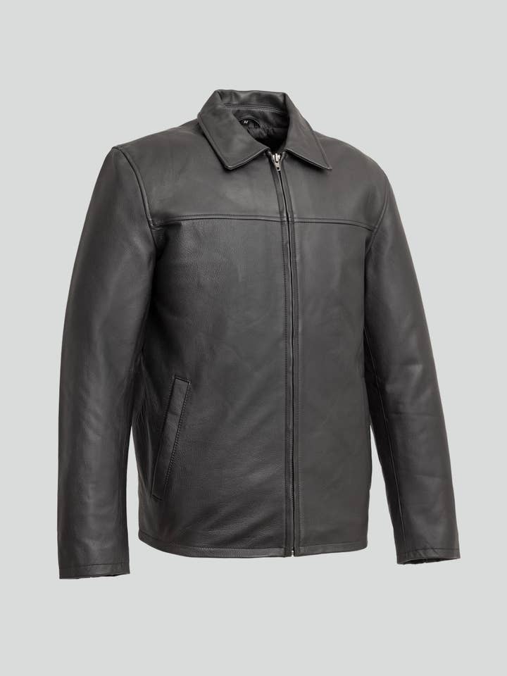 JD Men's Leather Jacket for wholesale by Whet Blu