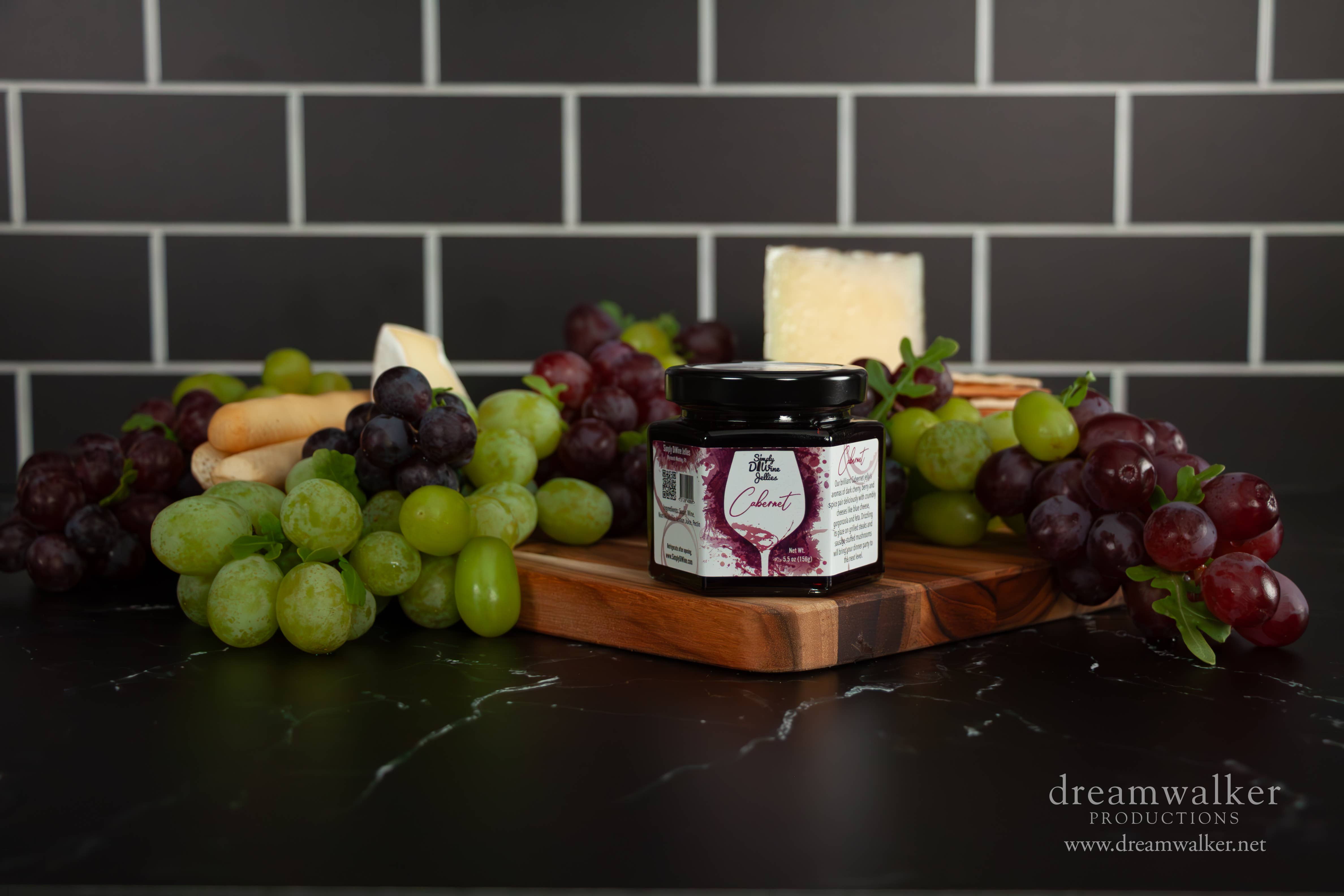 Simply DiWine Jellies, LLC – wholesale Sylt/gelé – Cabernetvin-gelé 156g2