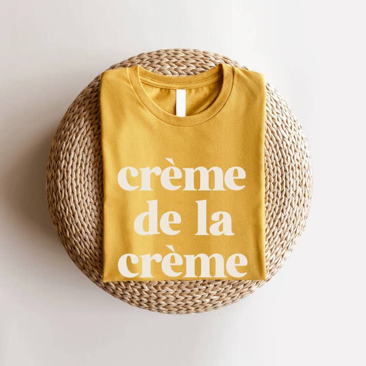 STARCHIS - Wholesale Screen Printed T-Shirt - Women's - Creme de la creme5