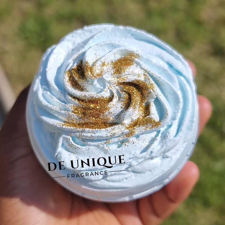 De Unique Fragrance - Wholesale Whipped soap - Whipped Soap Sparkle 100g(coco mademoiselle)/ Savons Fouetté0