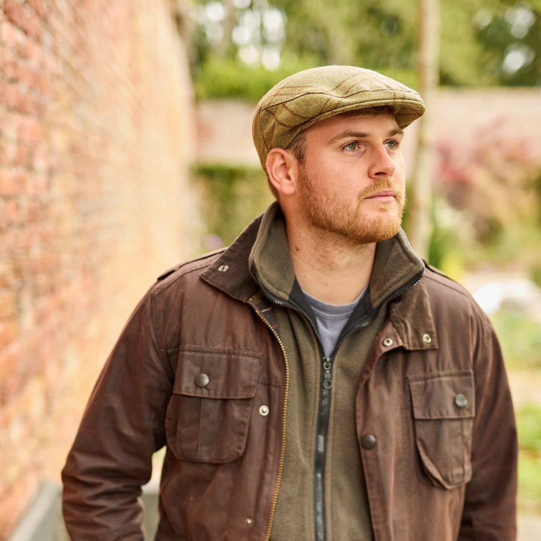 Tweedmill Textiles - Wholesale Newsboy/Schoolboy Hat - Unisex - Tweed Flat Cap - assorted colours 2