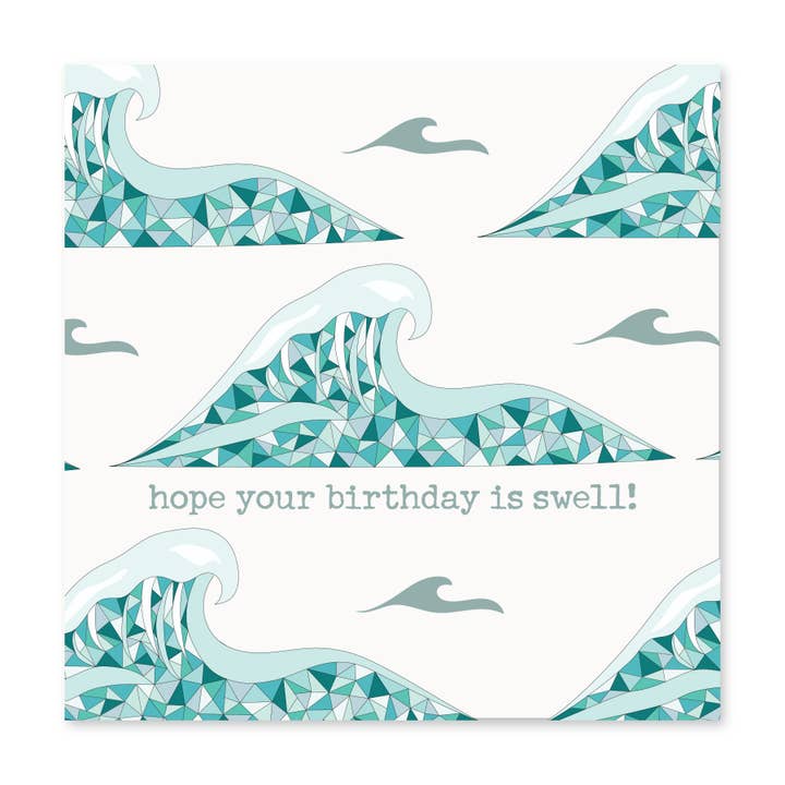 Hope Your Birthday Is Swell! | Birthday Card for wholesale by The Happy Sea