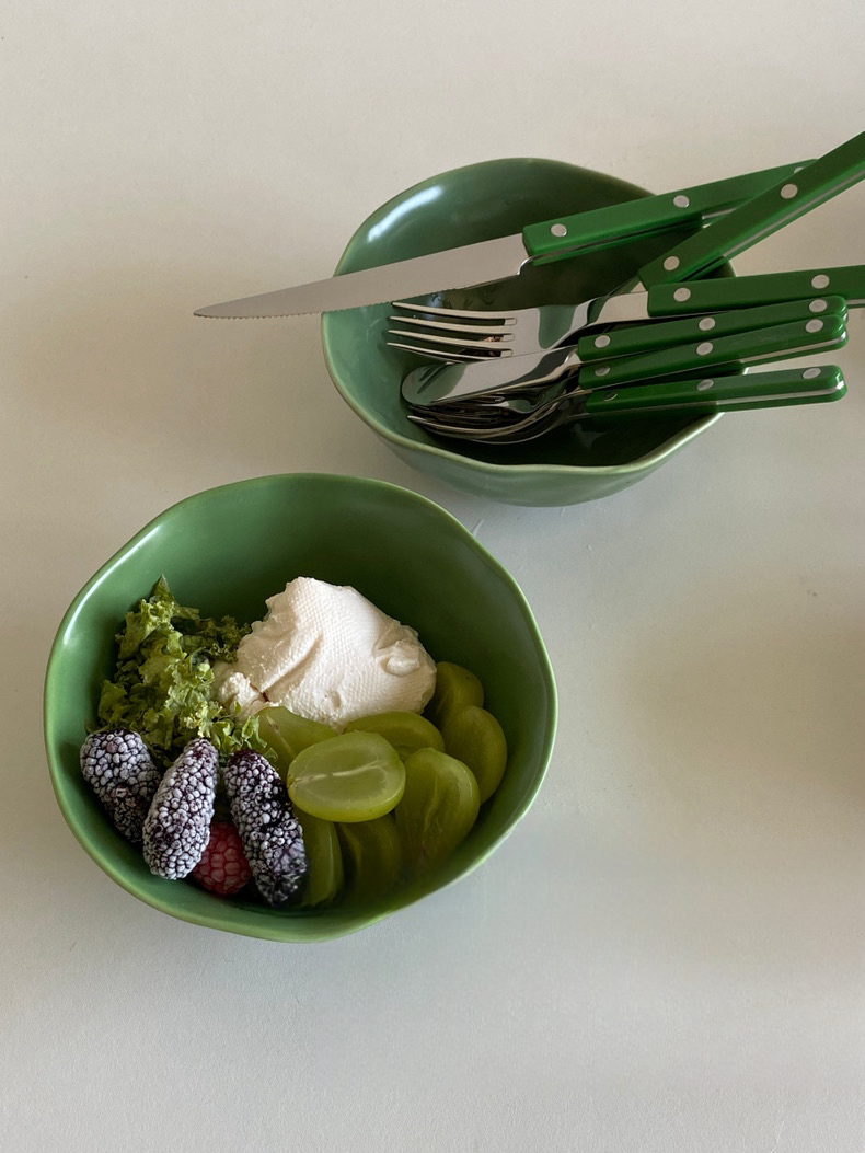 INSPECIAL HOME - Vente Set de couverts - Ensemble de 5 couverts rétro français élégants en argent.6