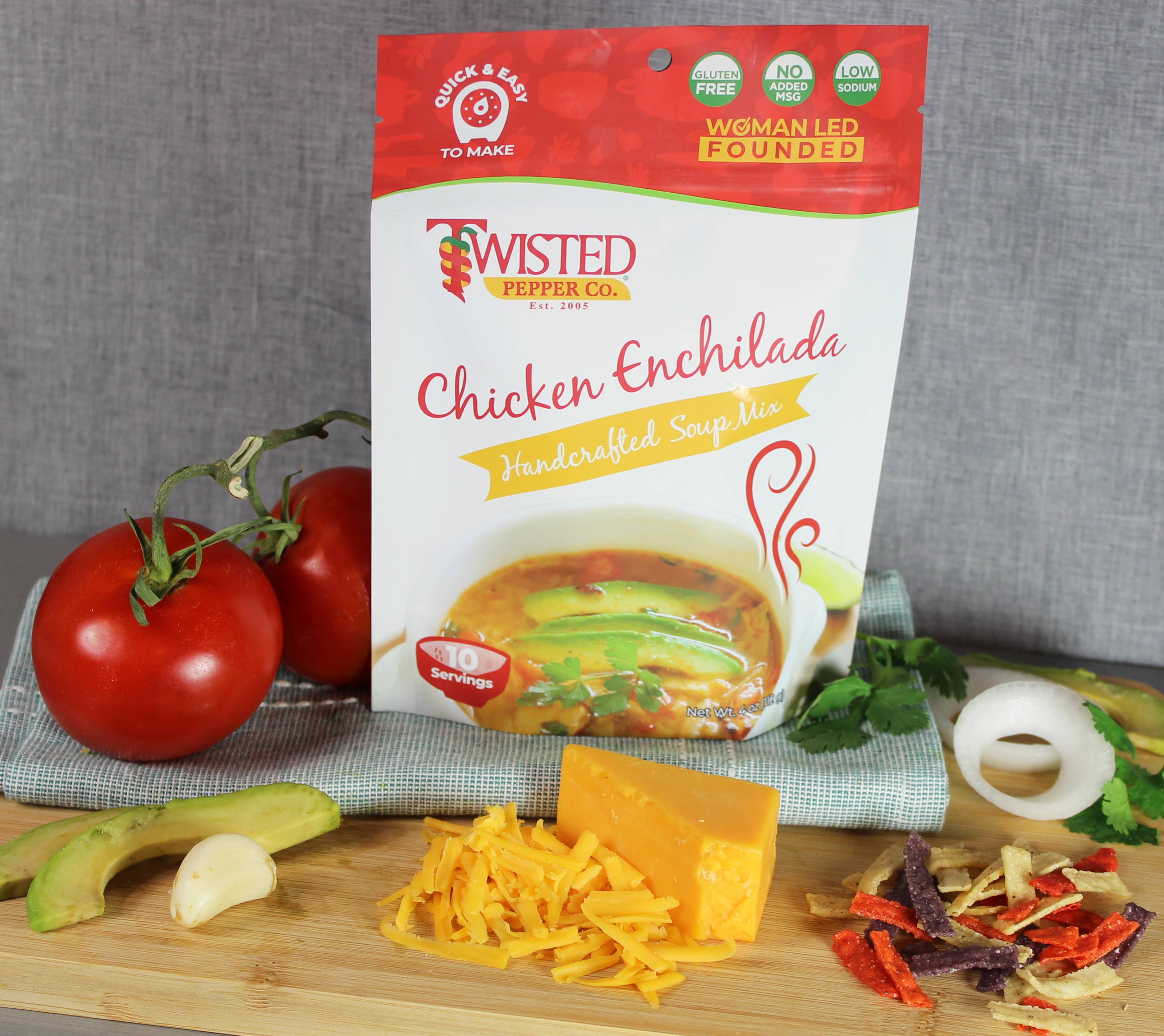 Twisted Pepper Co - Vente Soupes - Mélange Soupe Enchilada au Poulet2