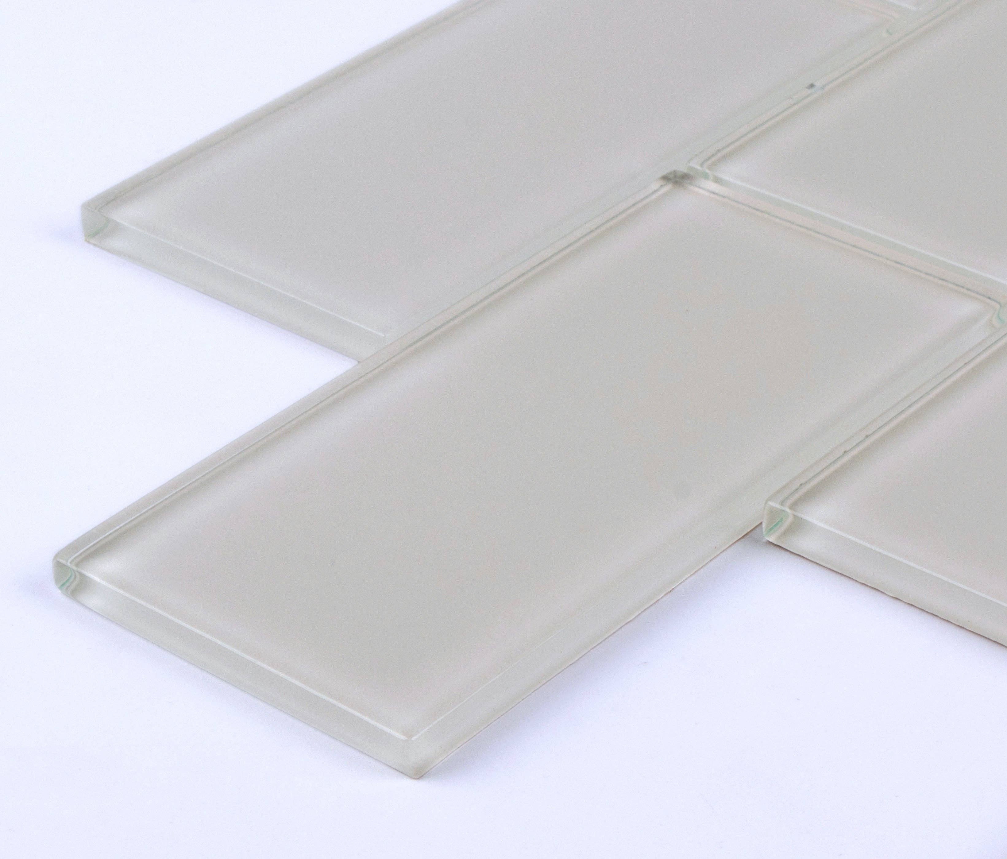 WS Tiles - Vente Carrelages muraux - Carreau de mosaïque en verre de 3" x 6", dosseret pour cuisine et salle de bain - 5 pieds carrés par carton101