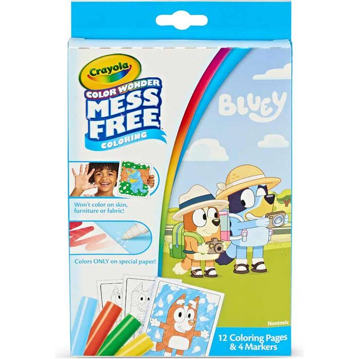 Bluey Crayola Color Wonder Mini Box Set with Markers and other Purchase Wholesale mini coloring books. Free Returns & Net 60 Terms on Faire trending on Faire.