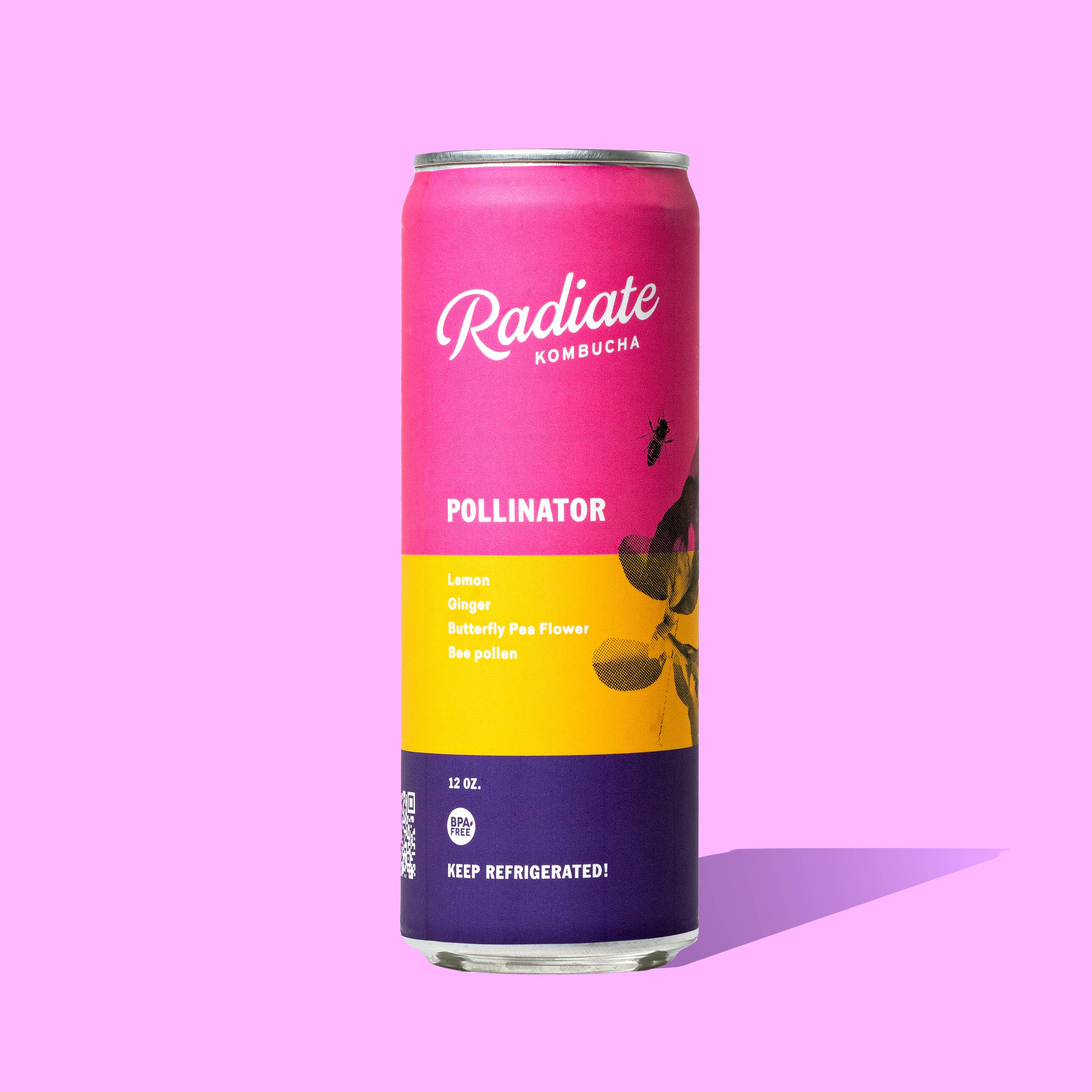 RADIATE MIAMI - Vente Kombucha - Kombucha Pollinator1