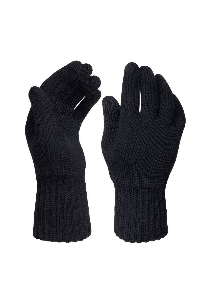 Ander - Wholesale Gloves - Women's - Women's single gloves 100% merino wool - CLASSY2