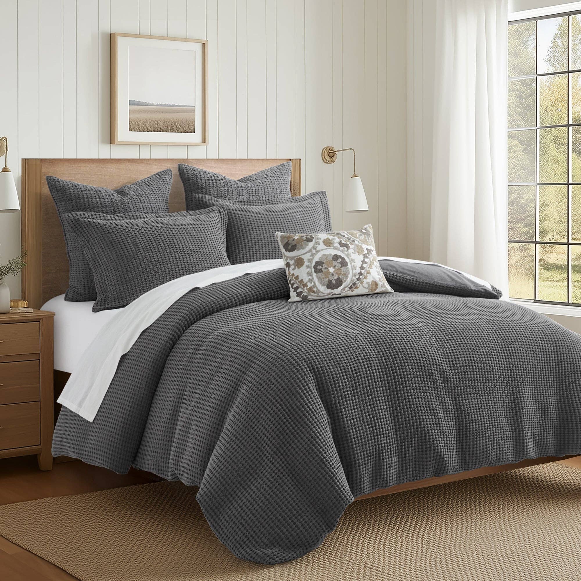 Levtex Home - Wholesale Bedding Set - Mills Waffle Duvet Set25
