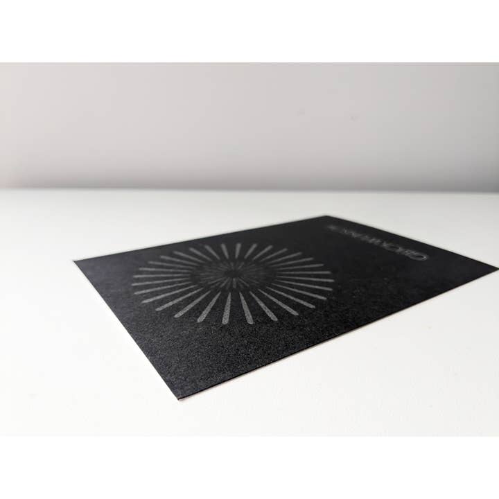 gute.attribute - Wholesale Congratulations Card - Congratulations - best wishes in silver on black1