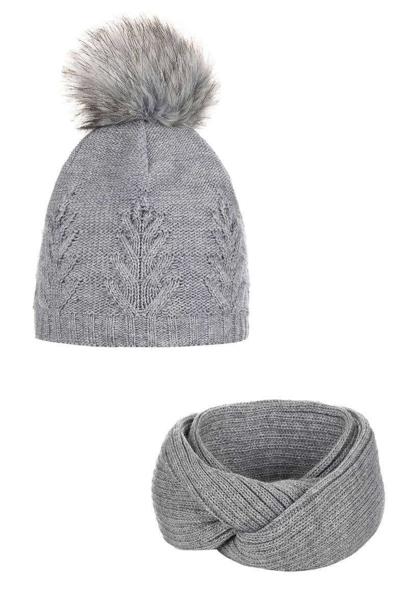 Ander – Großhandel Beanie – Damen – Hut und Haube Catharina - Mädchen mit Wolle/ 3 Farben!0