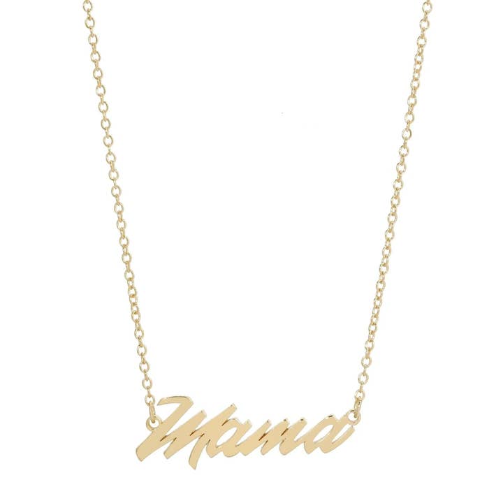 Collier Mama Script pour la vente par Eklexic