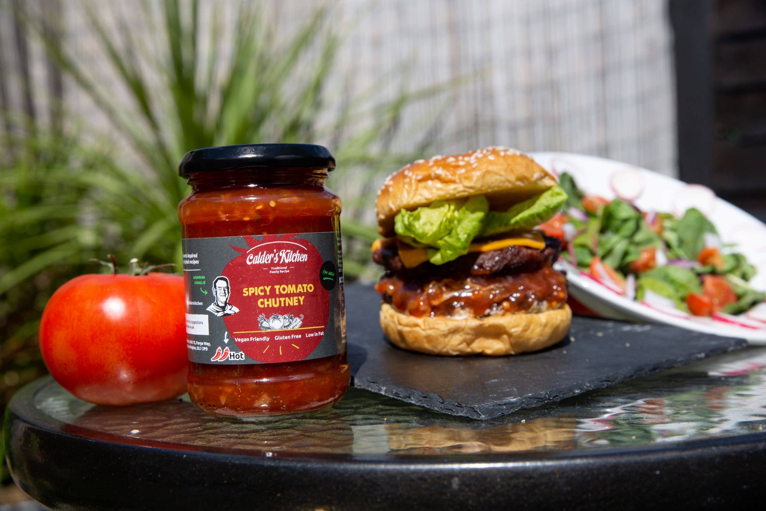 Calder's Kitchen – wholesale Chutney – Calder's Kitchen Spicy Tomato Chutney (Gluten Free, Vegan)8