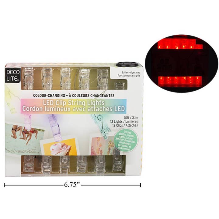 Truu Design - Wholesale String Lights - Truu Design Deco Lite Collection LED Clip String Lights2