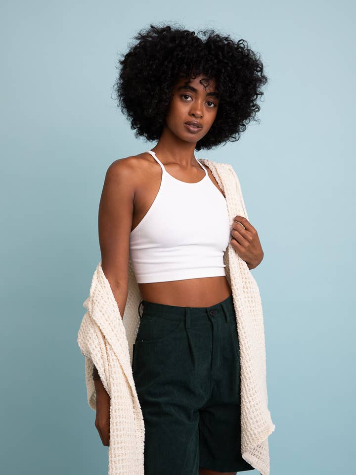 Leto Accessories - Wholesale Bralette - Women's - Bohemian Heaven: Peace Dreamcatcher Tattoo Back Brami ✌🏻1