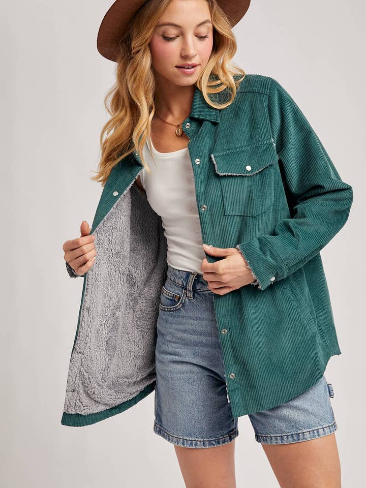 Camel CORDUROY SHERPA for wholesale on Faire6