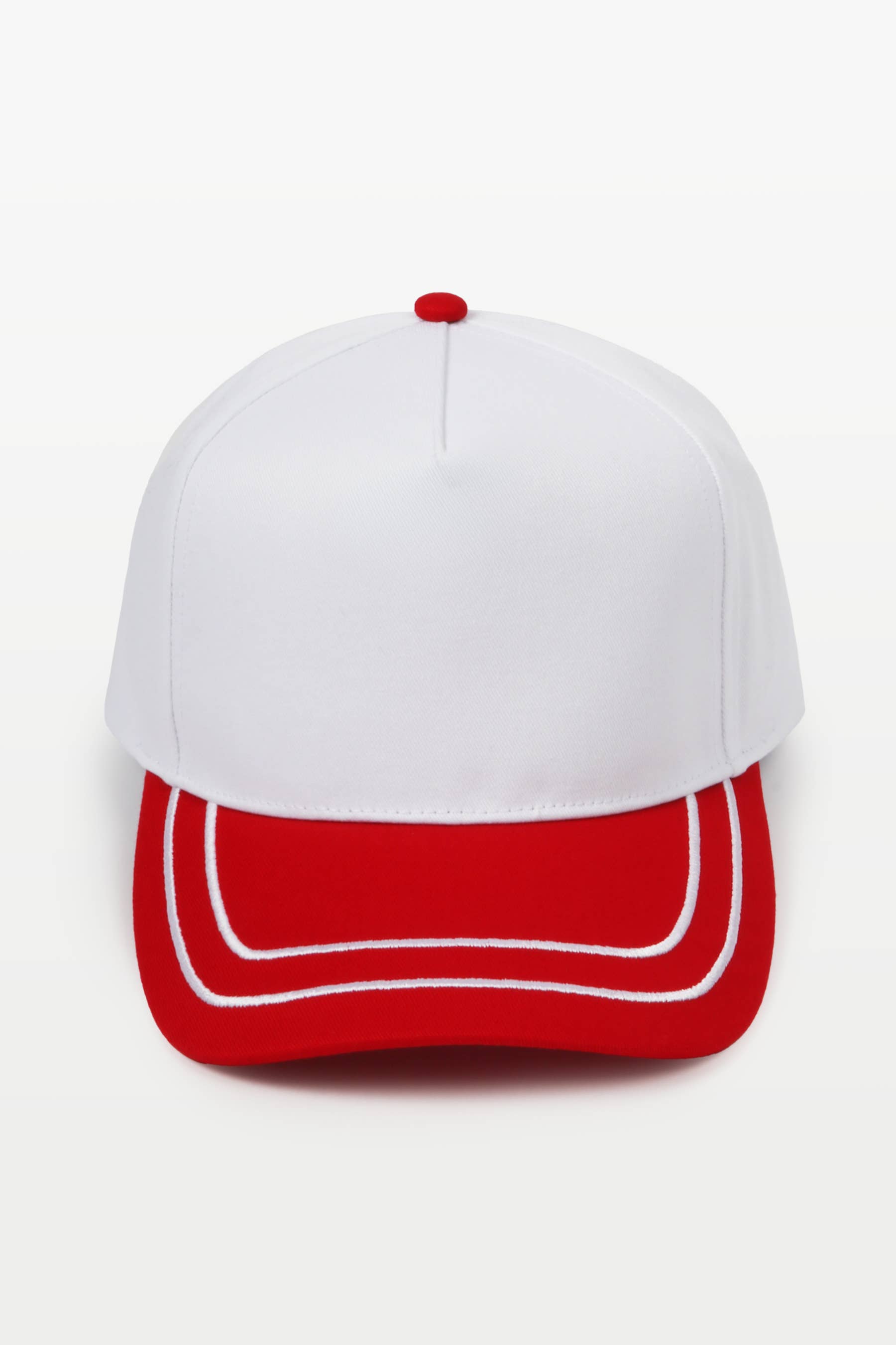 David And Young - Wholesale Baseball Cap - Unisex - Retro Stripe Brim Two Tone 5-Panel Cap12