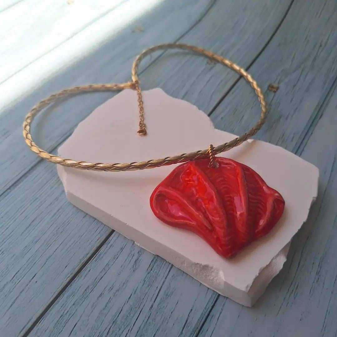 OE! - Vendita all'ingrosso Collana con ciondolo/pendaglio - CeramiCoast – Collana con pendente in ceramica vietrese4