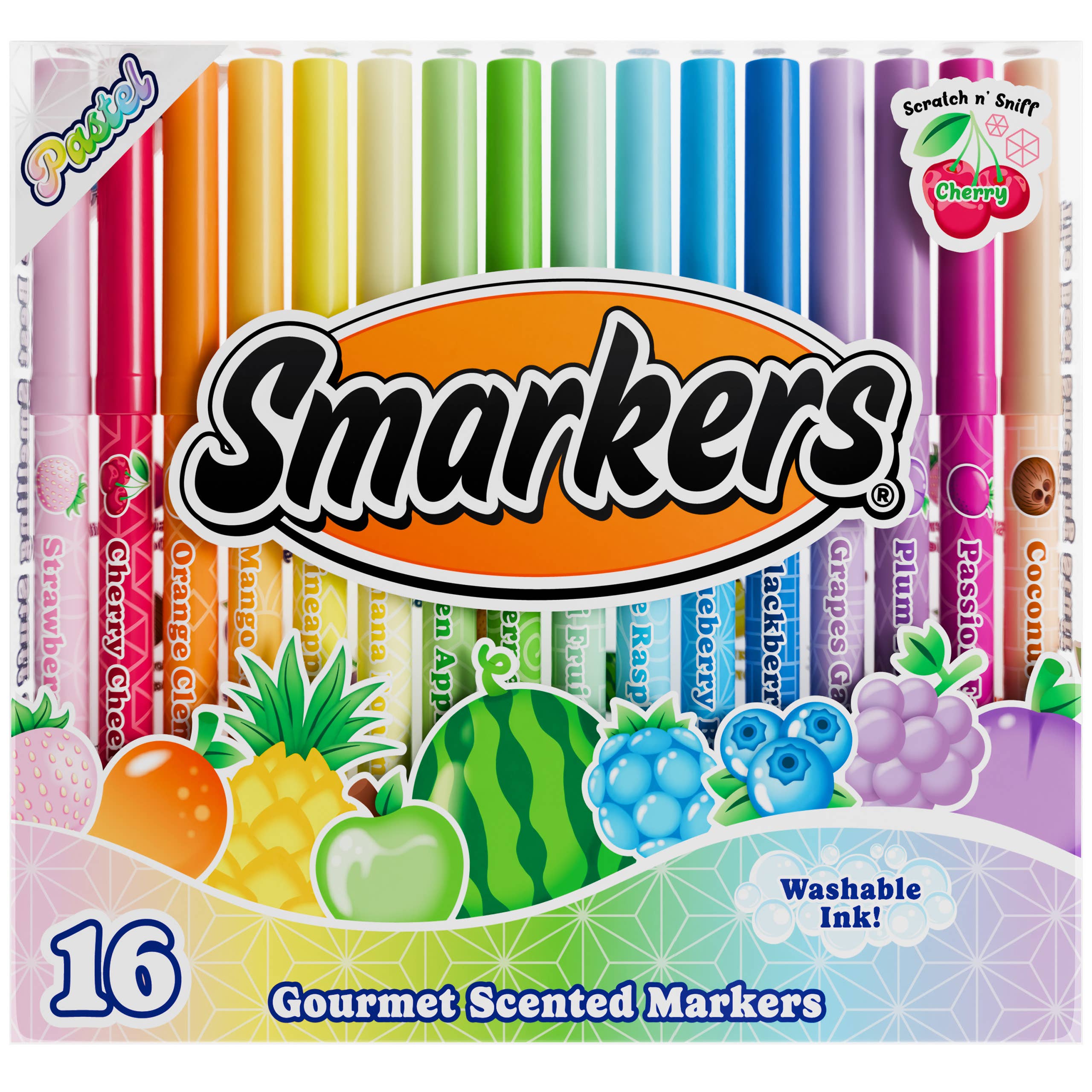 Scentco, Inc - Wholesale Markers - Kids & Baby - Scented Markers Pastel - Pack of 161